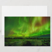 驚くべきオーロラ 便箋 (正面/裏面)