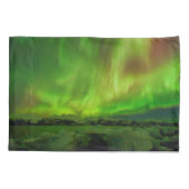 驚くべきオーロラ 枕カバー (裏面-左)