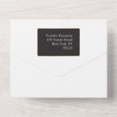 驚くべきキッズスーパーヒーロー オールインワン招待状 (裏面)