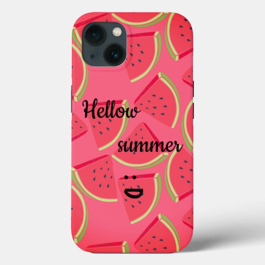 驚くべきクール、ピンクのスイカの低い夏のケース – Case-Mate iPhoneケース (裏面)