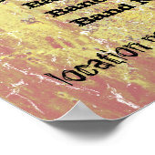 驚くべきグランジロックショー予算ポスター ポスター (角)