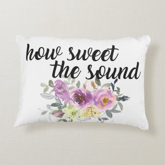 驚くべきグレイスハウスウィートザサウンドフローラ アクセントクッション (裏面)