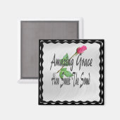 驚くべきグレイスマグネット マグネット (正面/裏面)