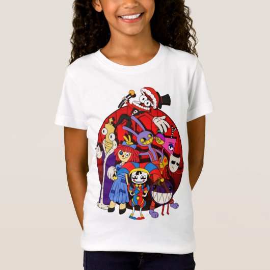 驚くべきデジタルサーカス フル Tシャツ (正面)
