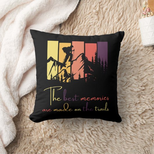 驚くべきハイキング枕 クッション (ブランケット)