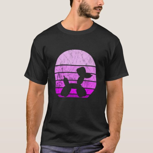 驚くべきバルーンベンダー動物をツイスト風船A Tシャツ (正面)