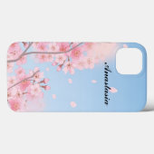 驚くべきピンクのさくらんぼの花 Case-Mate iPhoneケース (裏面 (横))