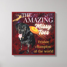 驚くべきミッシーな足の指 キャンバスプリント