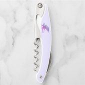 驚くべきモザイクのドラゴンパープル ソムリエナイフ (正面)