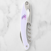 驚くべきモザイクのドラゴンパープル ソムリエナイフ (裏面)