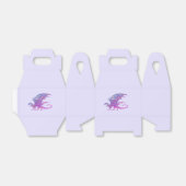 驚くべきモザイクのドラゴンパープル フェイバーボックス (折り畳みなし)