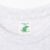 驚くべきモザイクグリーンドラゴンパーソナル ラベル (貼付)