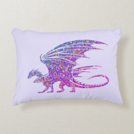 驚くべきモザイク・ドラゴン アクセントクッション