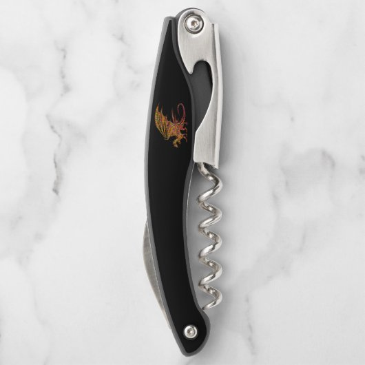 驚くべきモザイク・ドラゴン ソムリエナイフ (裏面)