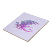 驚くべきモザイク・ドラゴン タイル (側面)