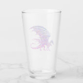 驚くべきモザイク・ドラゴン タンブラーグラス (裏面)