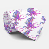 驚くべきモザイク・ドラゴン ネクタイ (ロール)