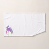 驚くべきモザイク・ドラゴン バスタオルセット (ハンドタオル)