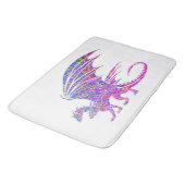 驚くべきモザイク・ドラゴン バスマット (アングル)