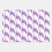 驚くべきモザイク・ドラゴン ラッピングペーパーシート (正面2)