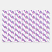 驚くべきモザイク・ドラゴン ラッピングペーパーシート (正面)