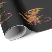 驚くべきモザイク・ドラゴン ラッピングペーパー (ロールコーナー)