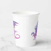 驚くべきモザイク・ドラゴン 紙コップ (右)