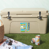 驚くべきルワンダが国のシンボルを形作る シール (クーラー)