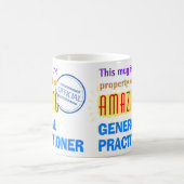 驚くべき一般開業医の財産 コーヒーマグカップ (中央)