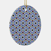 驚くべき中東模様زخارف هندسيه رائعه セラミックオーナメント (右)