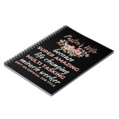 驚くべき人生が変わるすごいため牧師の妻 ノートブック (左側)