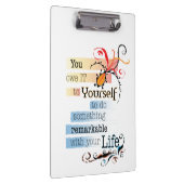 驚くべき人生感動的図解入りの、写真付きの引用文 クリップボード (右)