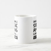 驚くべき人 コーヒーマグカップ (中央)