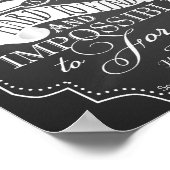 驚くべき先生は不可能忘れだ ポスター (角)