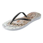 驚くべき古代の鍼治療ビーチサンダル ビーチサンダル (アングル)