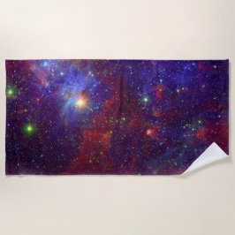 驚くべき宇宙 ビーチタオル