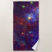 驚くべき宇宙 ビーチタオル (正面)