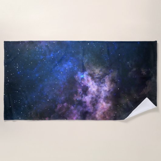 驚くべき宇宙 ビーチタオル (正面)