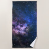 驚くべき宇宙 ビーチタオル (正面)