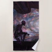 驚くべき宇宙 ビーチタオル (正面)