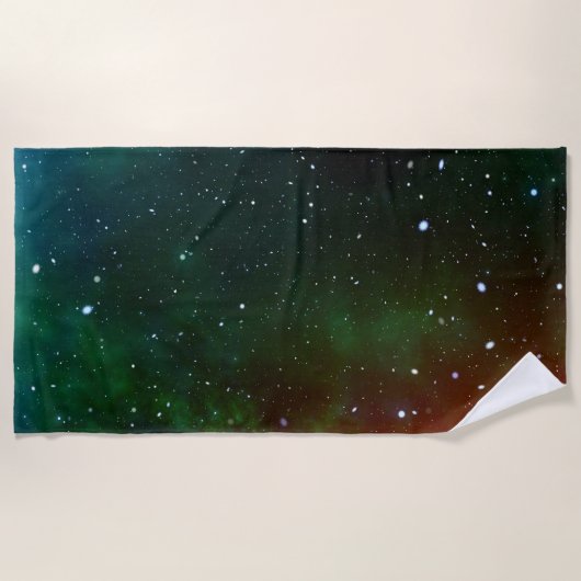 驚くべき宇宙 ビーチタオル (正面)