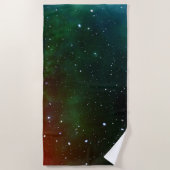 驚くべき宇宙 ビーチタオル (正面)