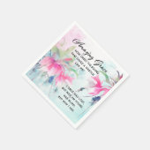 驚くべき恵みクリスチャンの賛美歌 スタンダードカクテルナプキン (角)