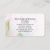 驚くべき恵みクリスチャンの賛美歌 名刺 (裏面)