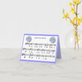 "驚くべき恵み"ノテ空白のカード カード (黄色い花)