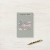 驚くべき愛国的軍隊 ユニーク ポストイット (デスク上)