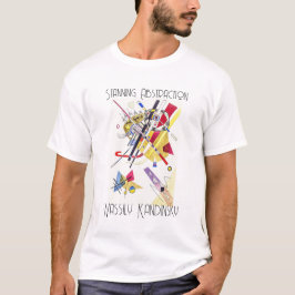 驚くべき抽象画 - ワシリー・カンディンスキー 名前 Tシャツ