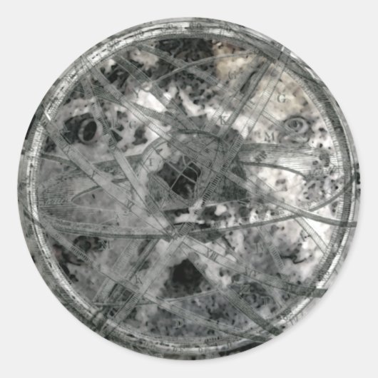 驚くべき時間と宇宙 ラウンドシール (正面)