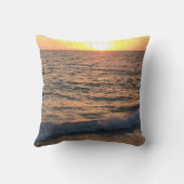 驚くべき海・ビュー、装飾用クッション クッション (裏面)