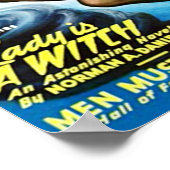 驚くべき物語の魔女カバー ポスター (角)